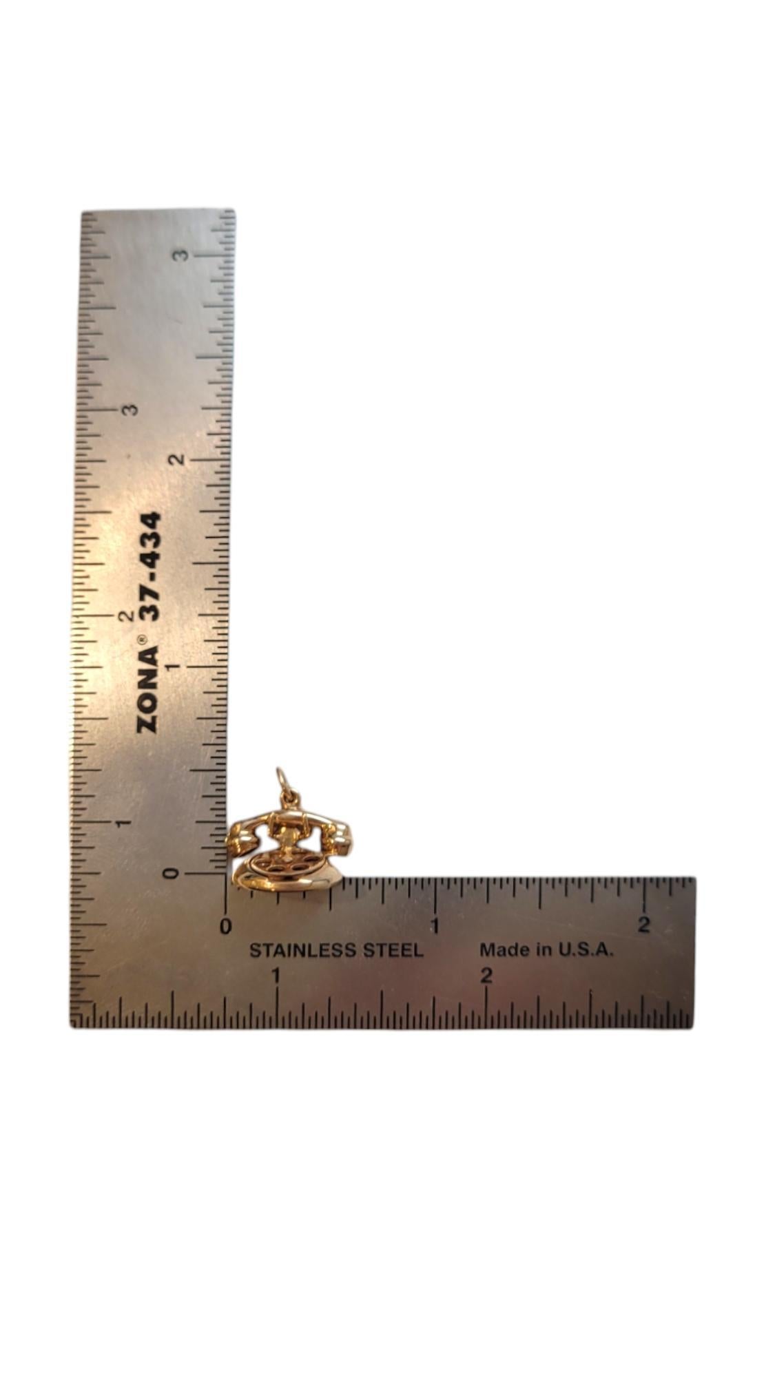 Portefeuille Rotary « Bonjour » « I Love You » en or jaune 14 carats #20017 en vente 2
