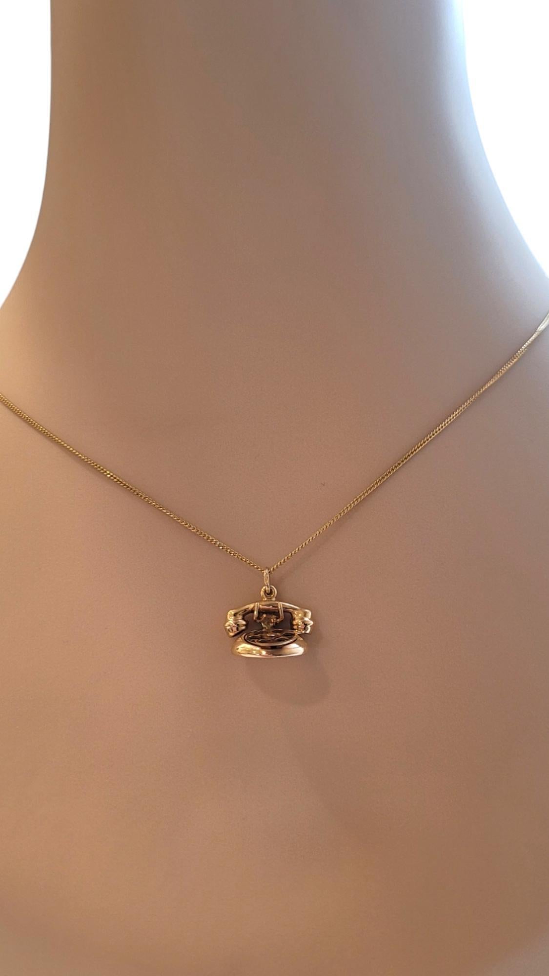 Portefeuille Rotary « Bonjour » « I Love You » en or jaune 14 carats #20017 en vente 3