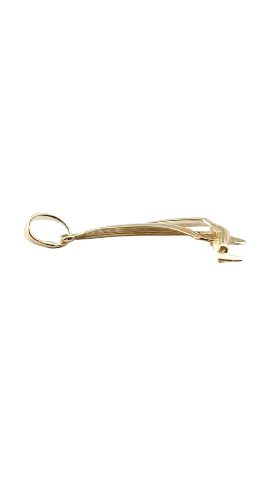 14 Karat Yellow Gold Sail Boat Charm #21269 For Sale 2
