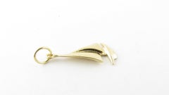 14 Karat Yellow Gold Sailboat Charm