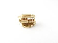 14 Karat Yellow Gold San Francisco Cable Car Charm