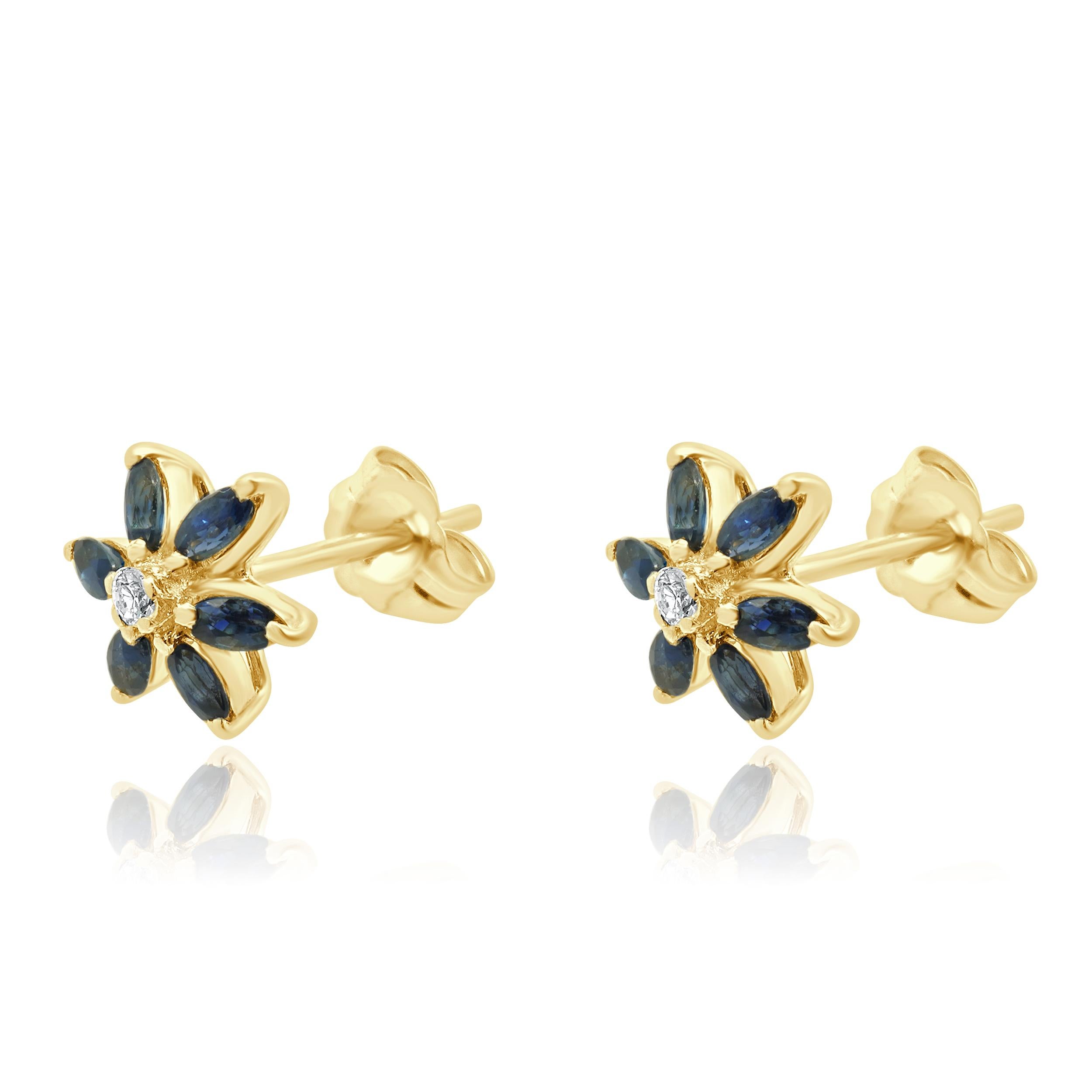 Designer: kundenspezifisch
MATERIAL: 14K Gelbgold
Saphir: 12 Marquise-Schliff = 0,96cttw
Diamant: 2 Rundschliffe = 0,06cttw
Farbe: H
Klarheit: SI1
Gewicht: 1.50 Gramm
