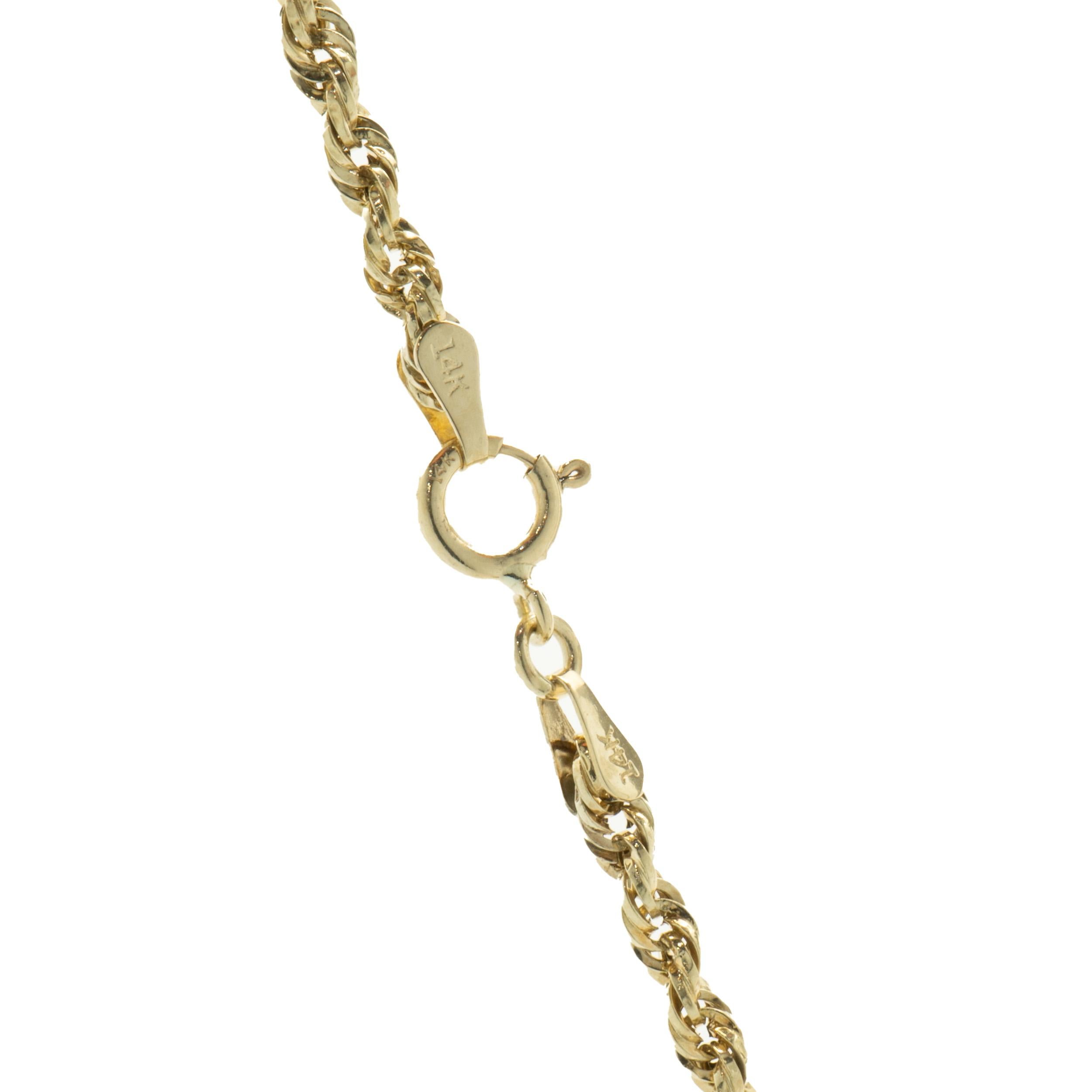 14 Karat Gelbgold Skarabäus-Halskette für Damen oder Herren im Angebot