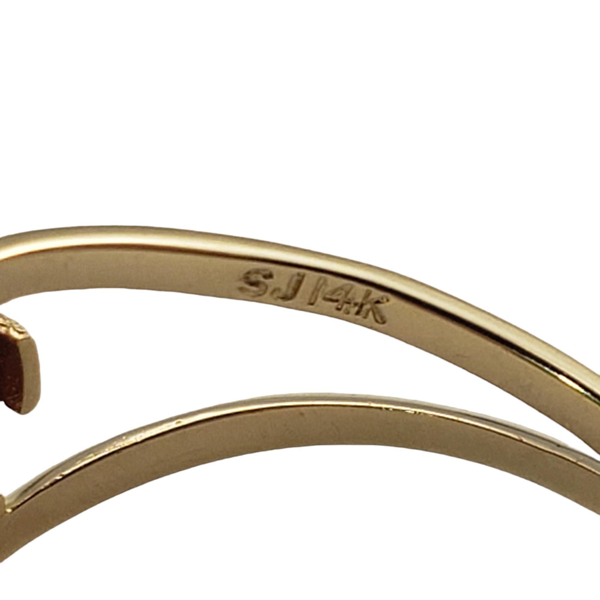 Women's 14 Karat Yellow Gold Scarab Ring Size 9.75-10 #16731 For Sale