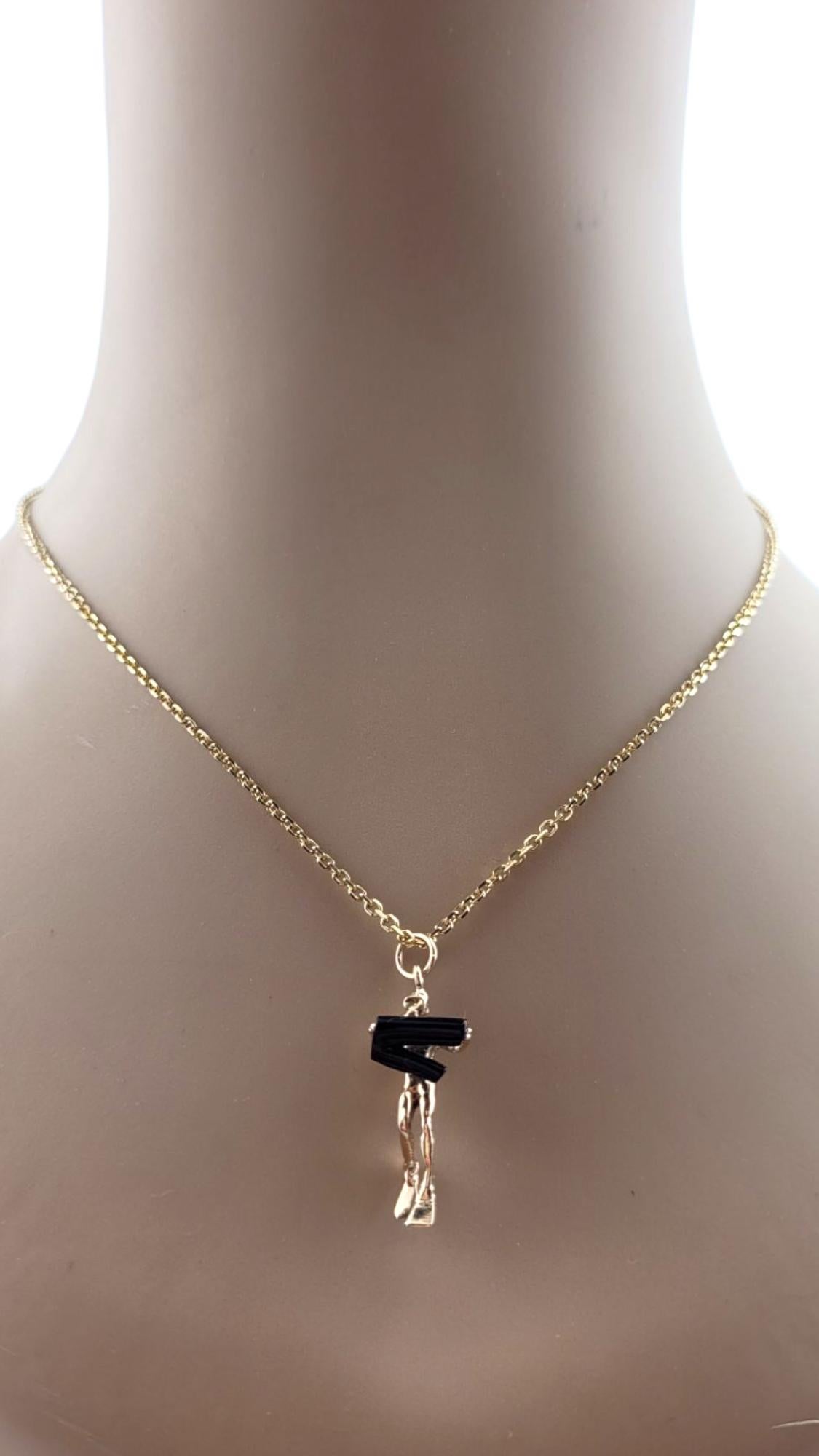 Charm per subacquei in oro giallo 14 carati #22258 in vendita 6