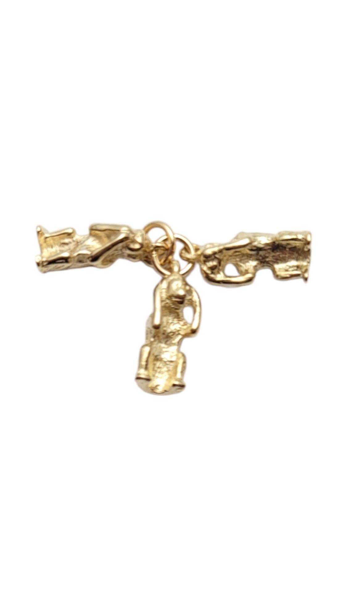 14K Yellow Gold 
