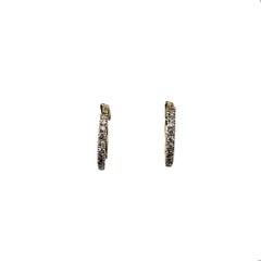 Boucles d'oreilles cerceau en or