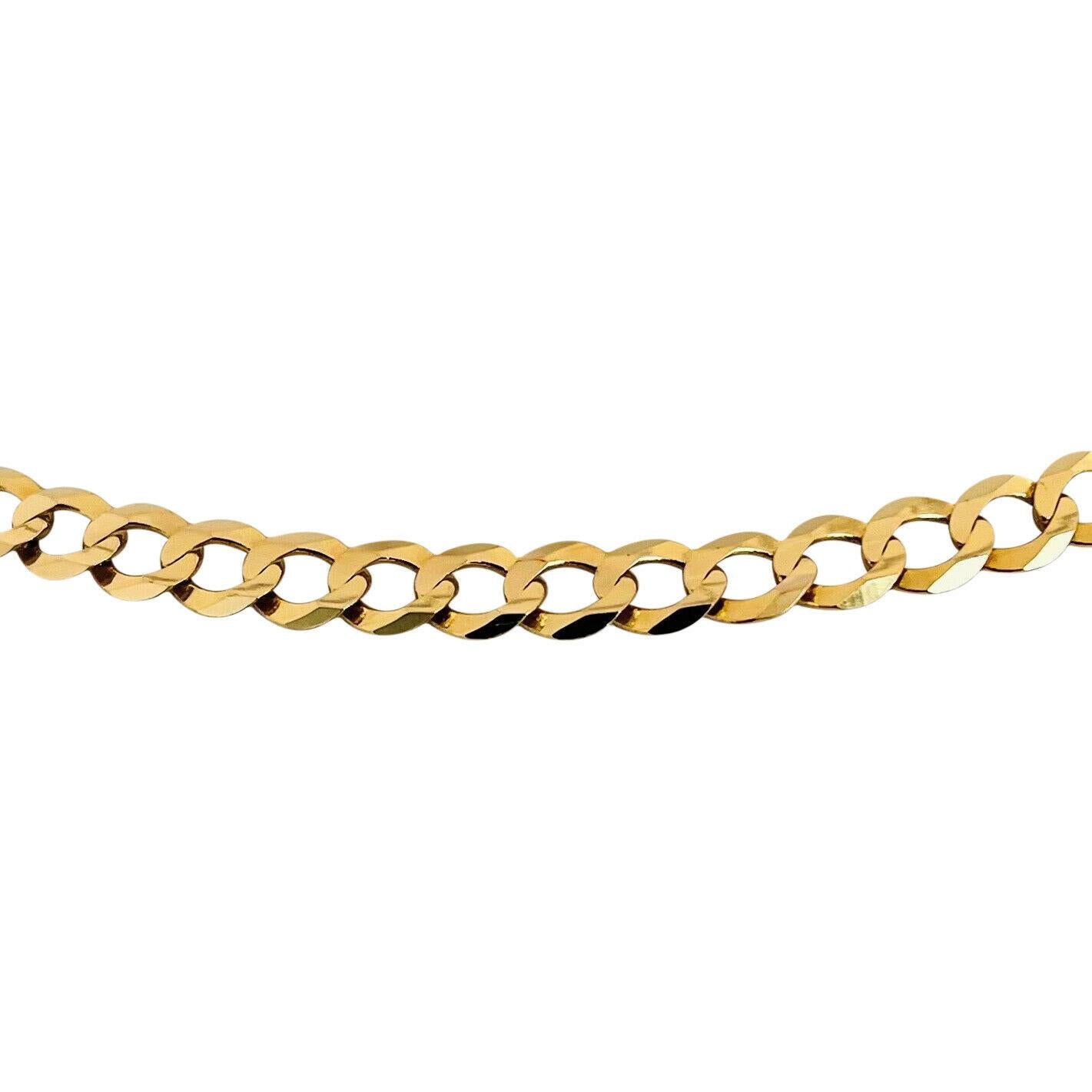 flat cuban link chain