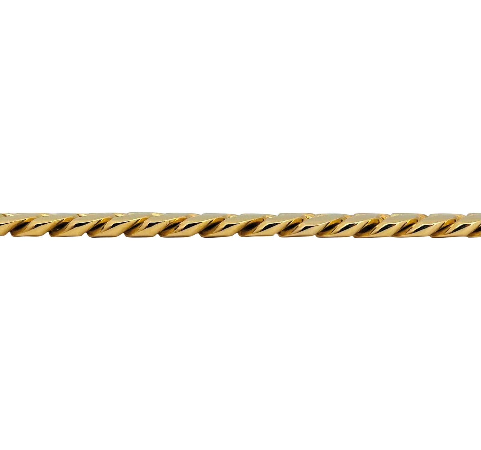 14k gold curb link chain
