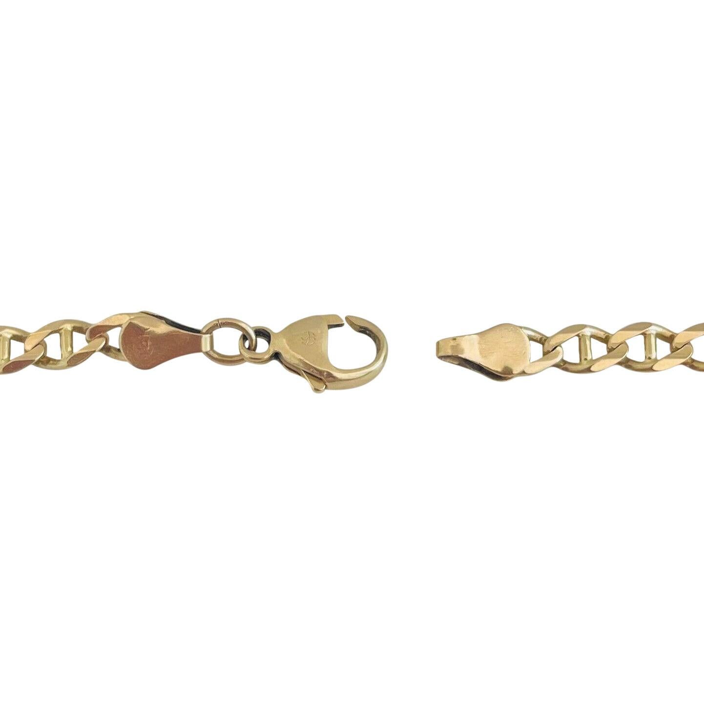 Gucci, collier à maillons « Mariner » en or jaune 14 carats 2