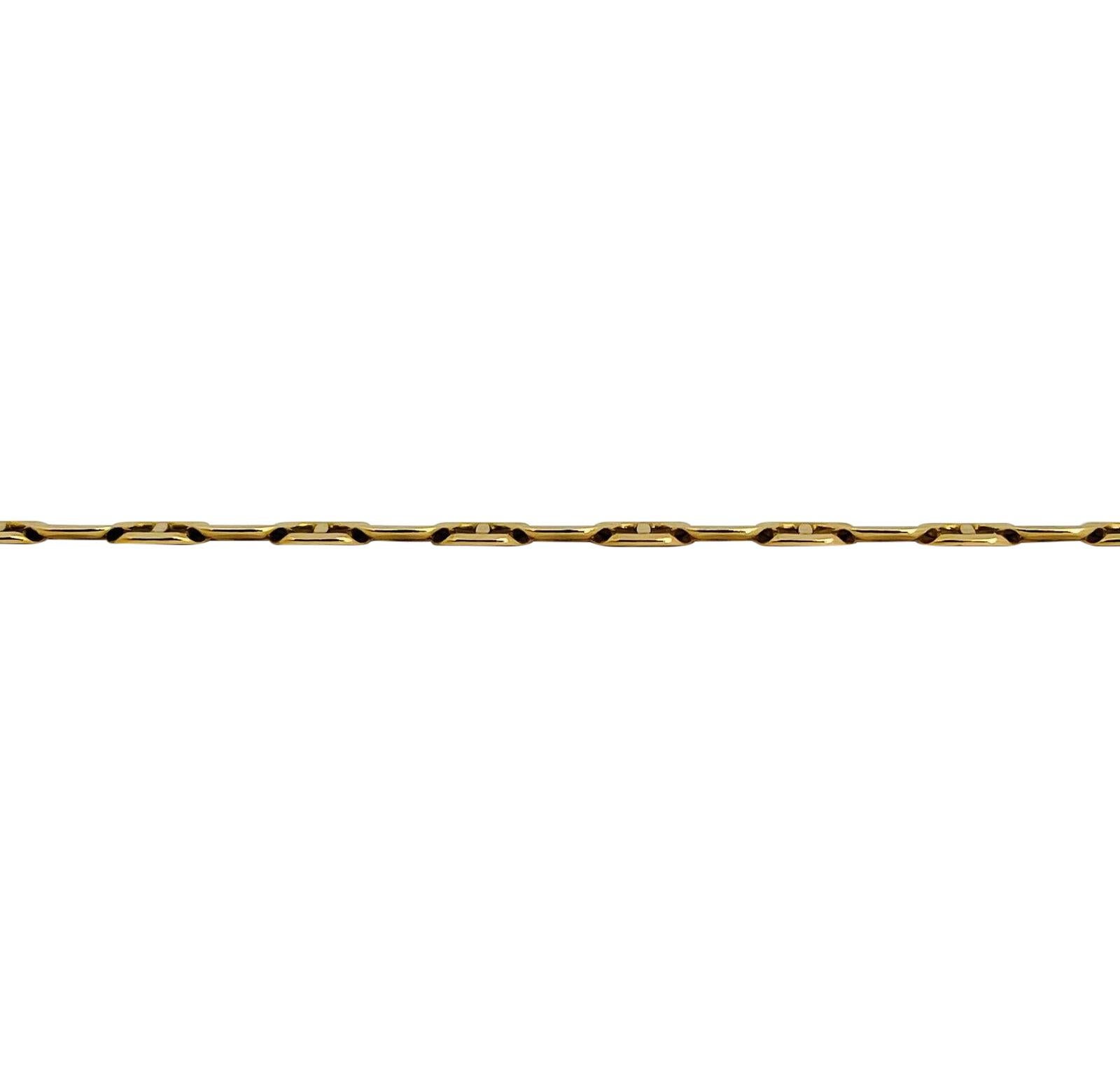 flat gucci link chain