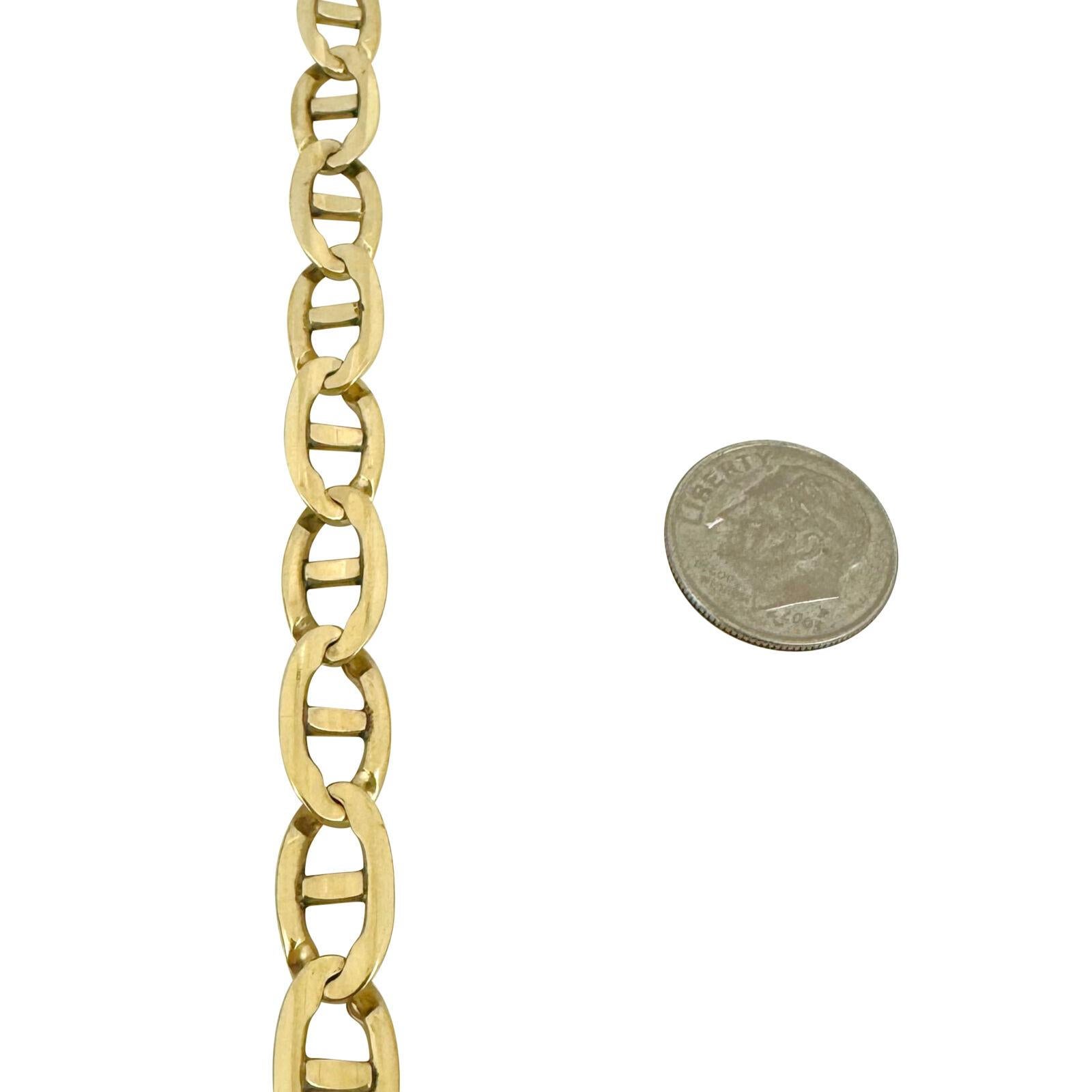 gucci gold link bracelet