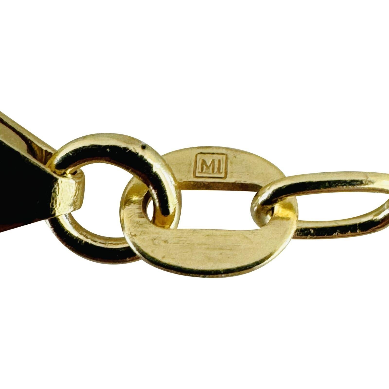 14 Karat Gelbgold massiv dünne Box Link Kette Halskette 3