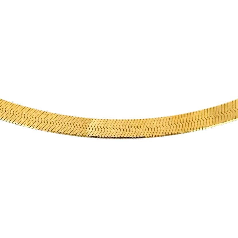 14 karat gold herringbone chain