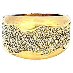 14 Karat Yellow Gold Sonia B Diamond Ring