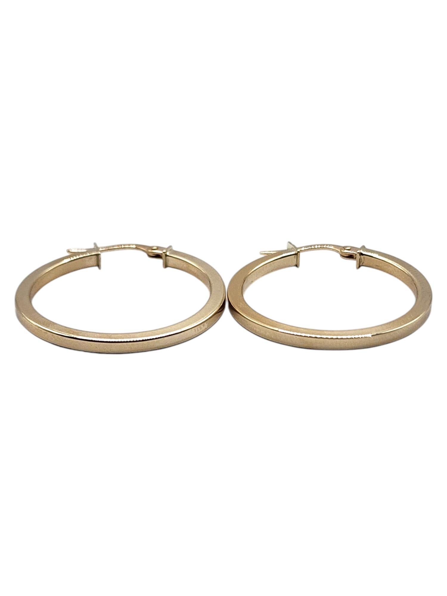 Pendientes de aro circular con tubo cuadrado de oro amarillo de 14 quilates

Estos preciosos pendientes de aro circulares de oro amarillo de 14 quilates tienen un tubo cuadrado que les da un aspecto magnífico.

Tamaño: 26,62 mm X 25,51 mm X 2,03