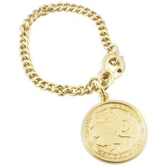 14 Karat Yellow Gold St. Christopher Watch Fob