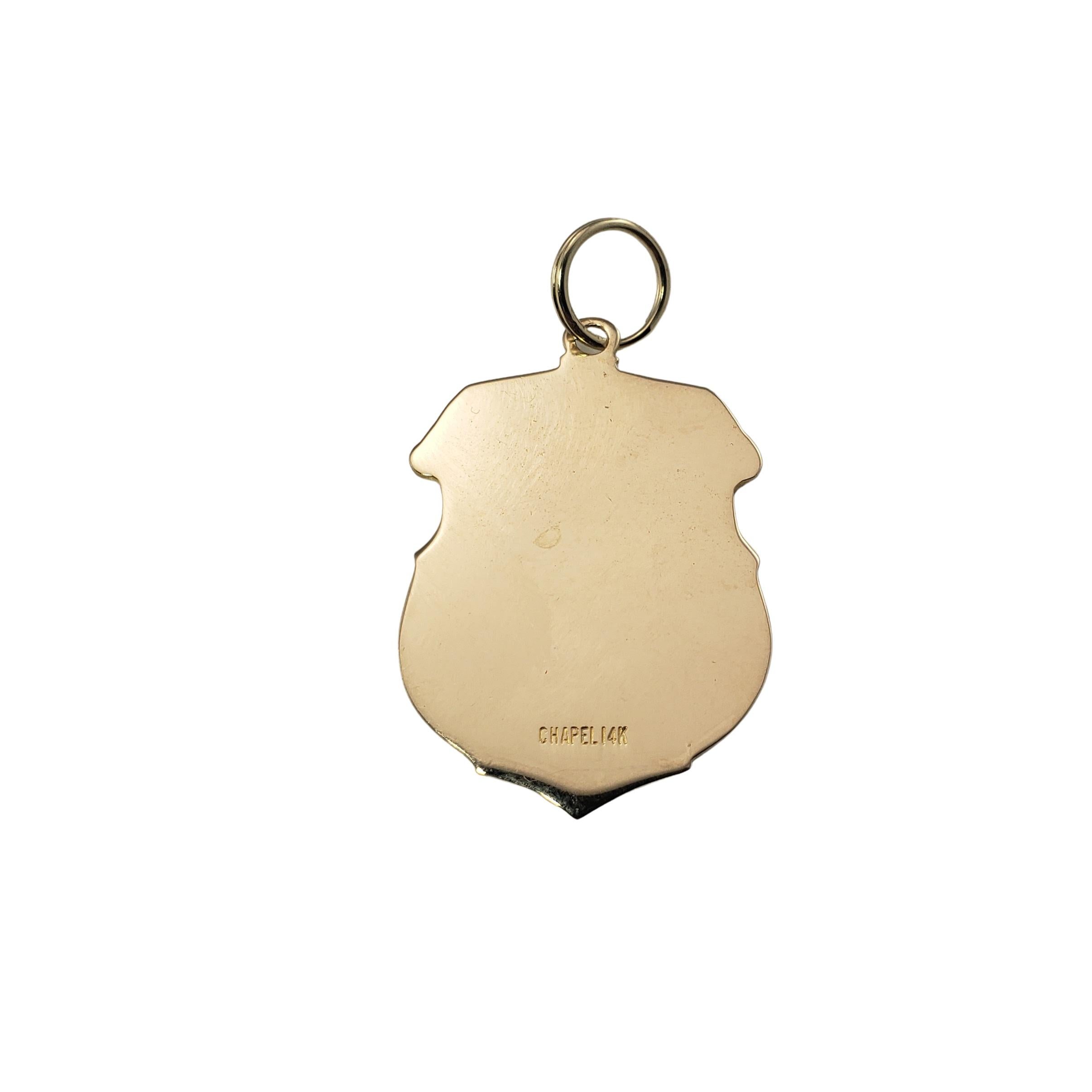 st michael pendant gold