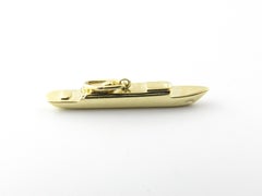 14 Karat Yellow Gold Submarine Charm