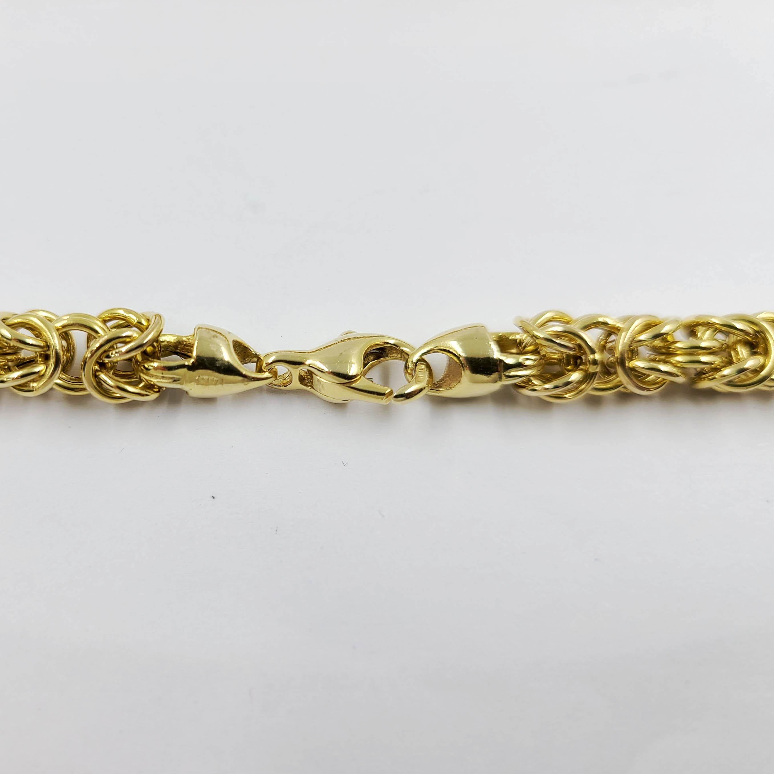 byzantine necklace gold