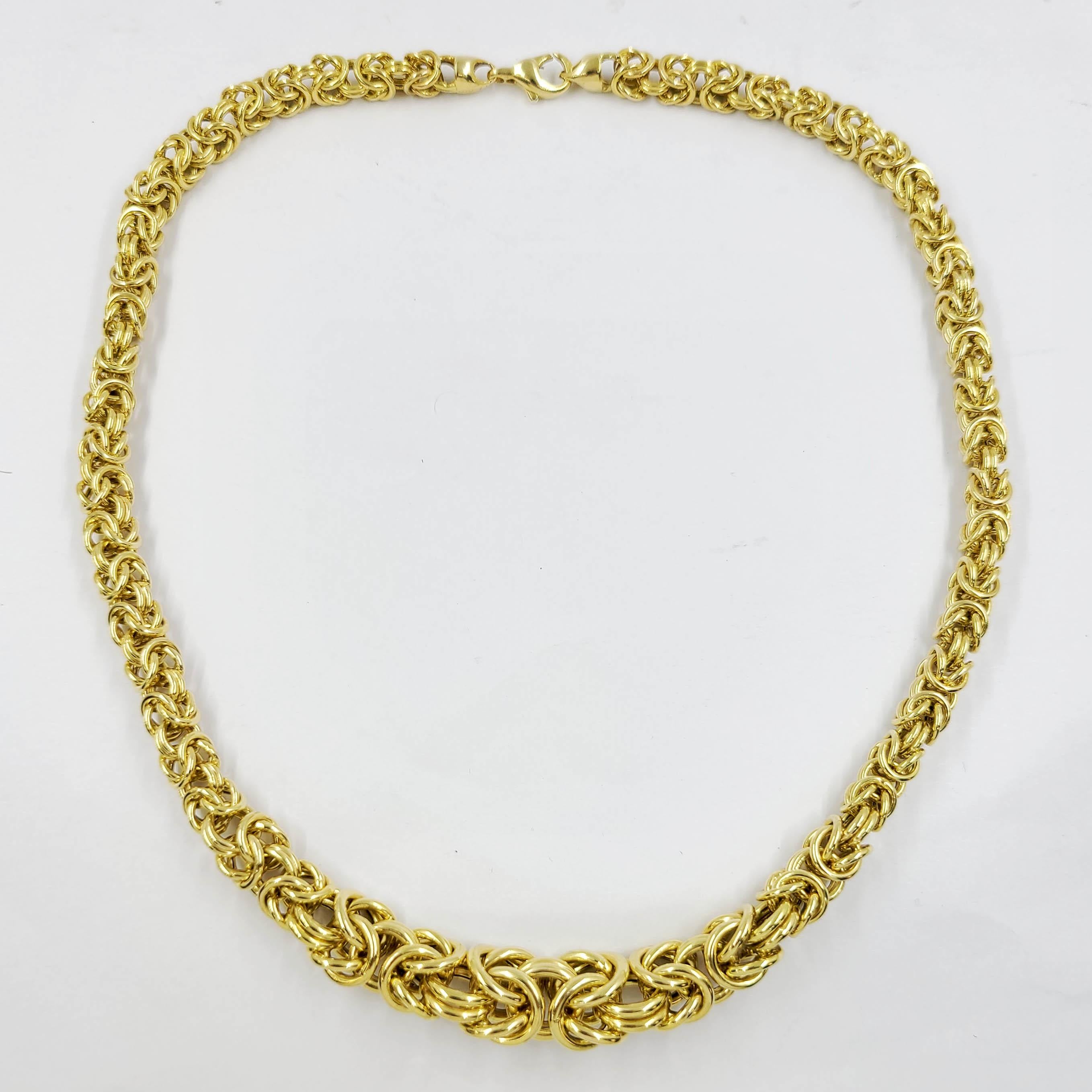 byzantine gold chain