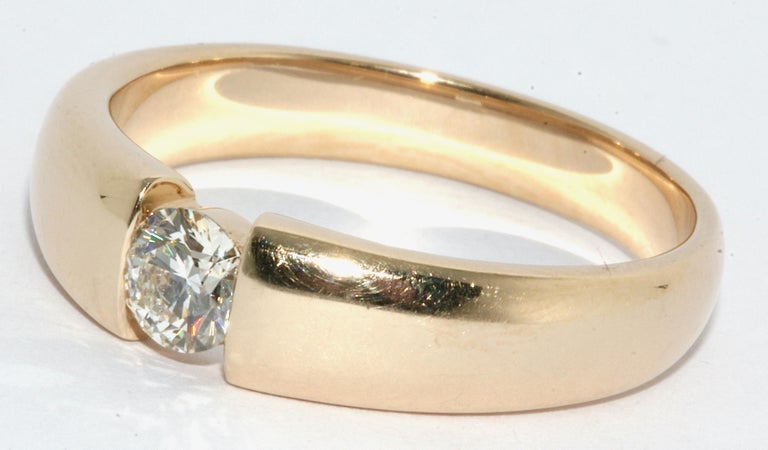 Tension Ring 14 Karat White Gold – LeJean`s Fine Jewelers