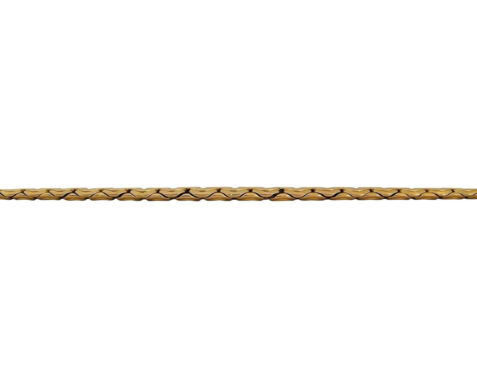 Women's or Men's 14 Karat Yellow Gold Thick Graduated Fancy Curb Link Chain Necklace Italy