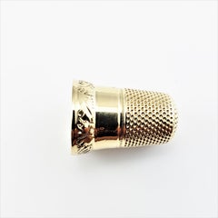 14 Karat Yellow Gold Thimble