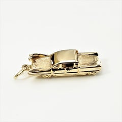 14 Karat Yellow Gold Thunderbird Car Charm