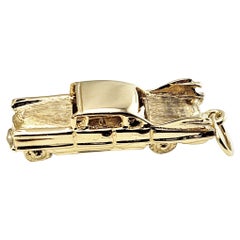 14 Karat Yellow Gold Thunderbird Car Charm