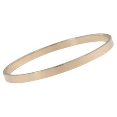 14 Karat Yellow Gold Tiffany and Company Bangle Bracelet