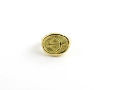 14 Karat Yellow Gold Tiffany & Co. Bow and Arrow Ring