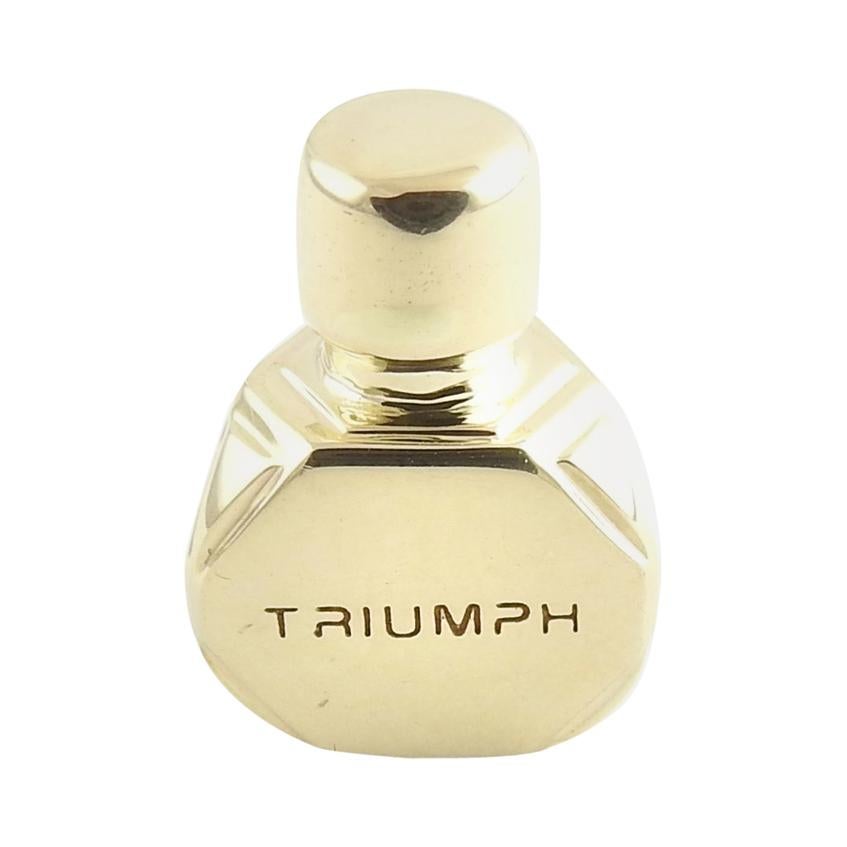 14 Karat Yellow Gold Triumph Perfume Bottle Charm