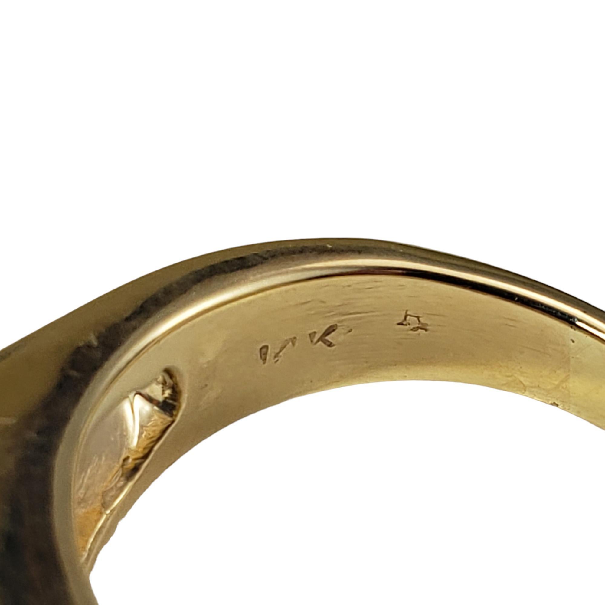 14 Karat Yellow Gold Tsavorite Garnet Ring Size 8 #17348 For Sale 1