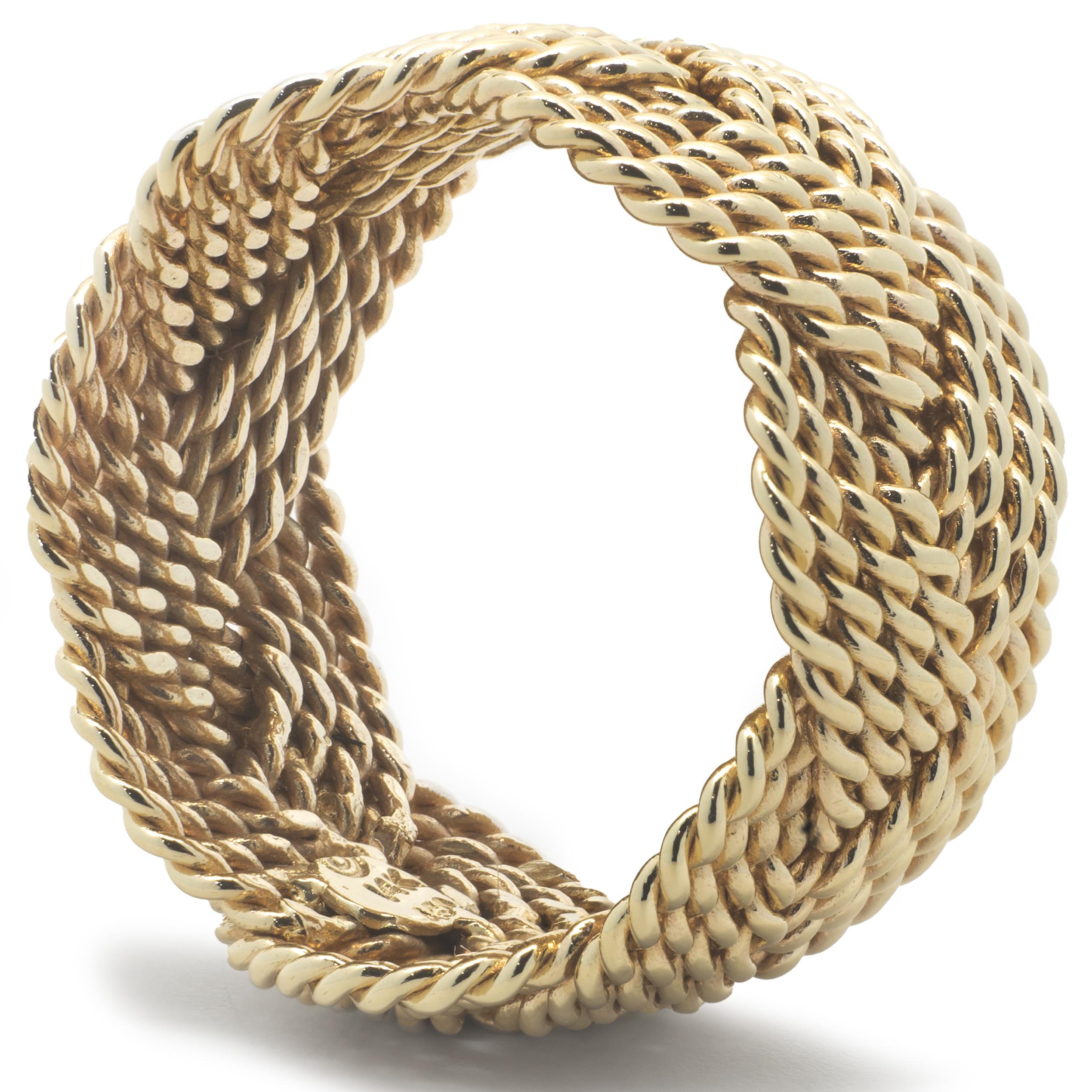 Designer: custom
Material: 14K yellow gold
Size: 7.5
Weight: 7.9 grams
