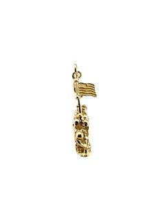 14 Karat Gelbgold US Marine Crops War Memorial Charme #23294