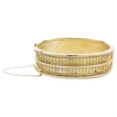 14 Karat Gelbgold Vintage 1880's Armspange Armband