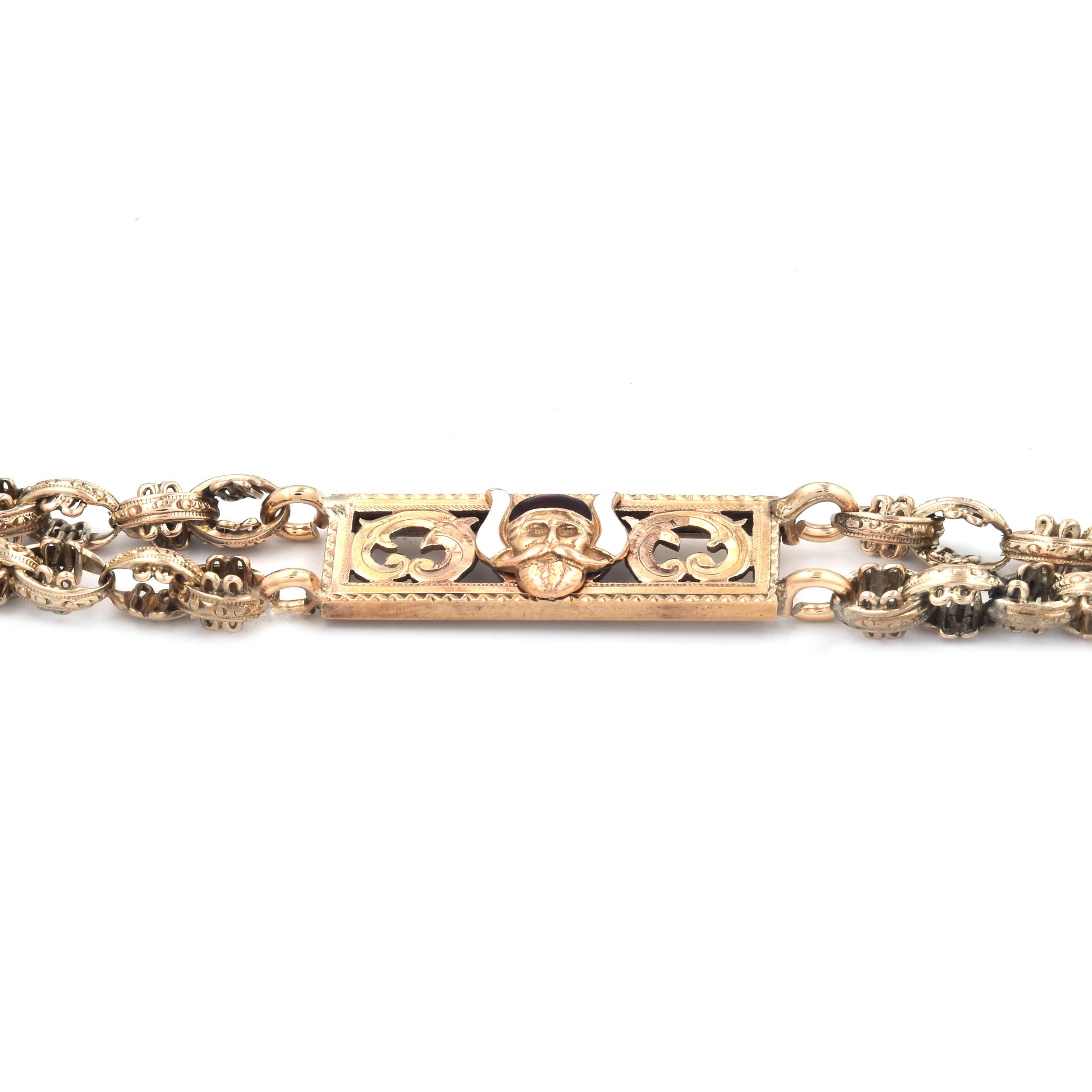 viking bracelet gold