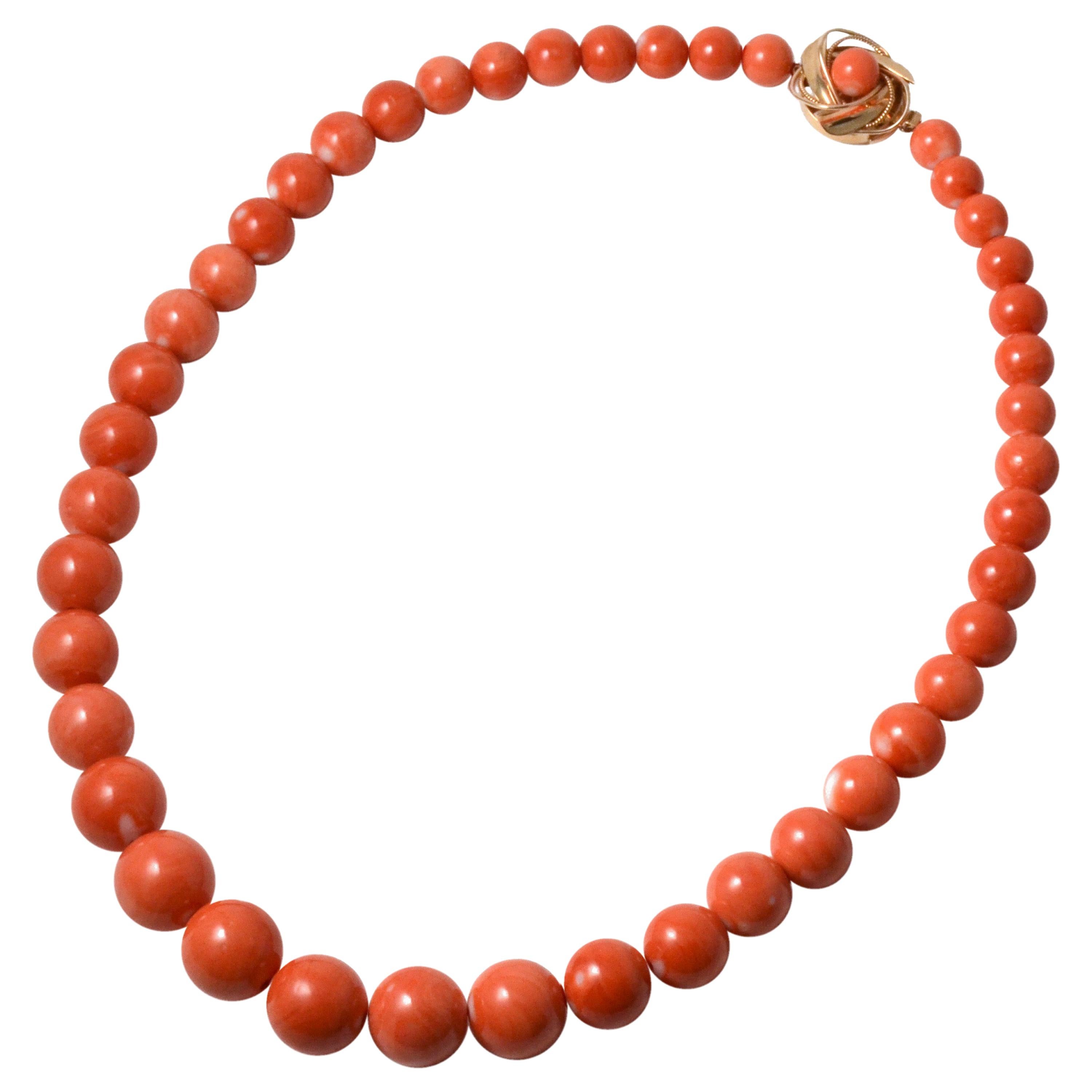 Yellow coral beads Clearance