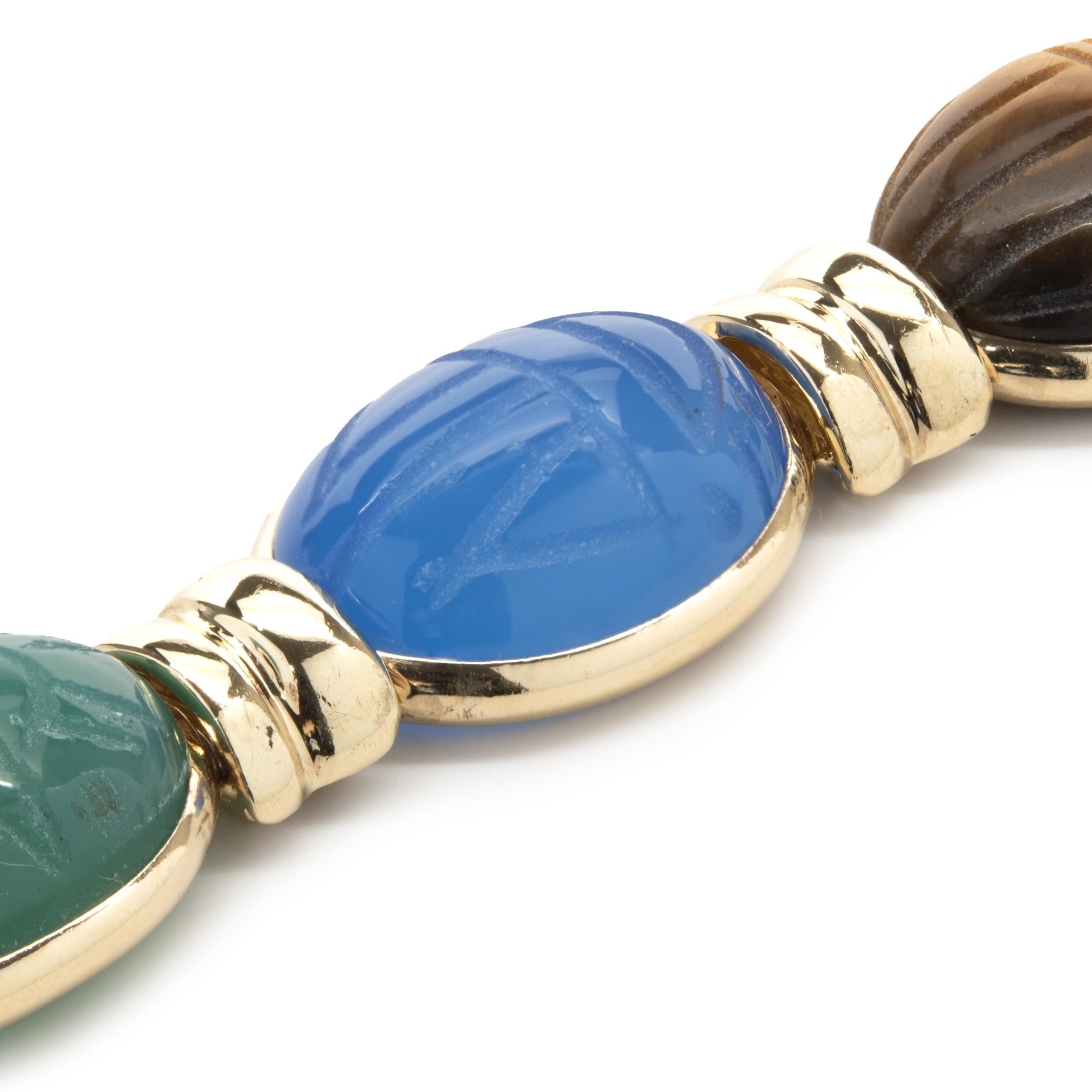 gold scarab bracelet