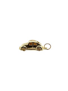 14 Karat Yellow Gold Beetle Car Charm