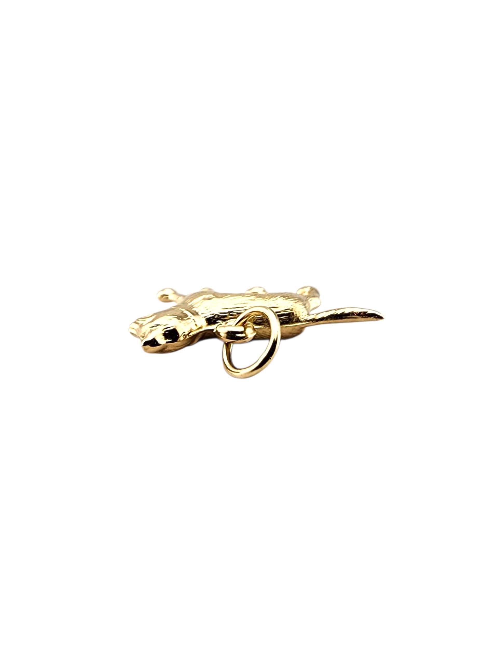 Donna Charm per gatti da passeggio in oro giallo 14 carati #23281 in vendita