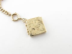 14 Karat Yellow Gold Watch Fob Locket