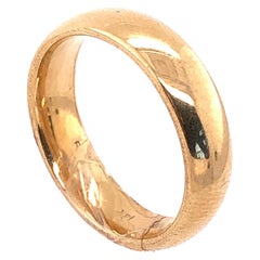 14 Karat Yellow Gold Wedding / Band Ring