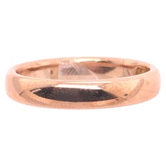 14 Karat Gelbgold Ehering / Brautband