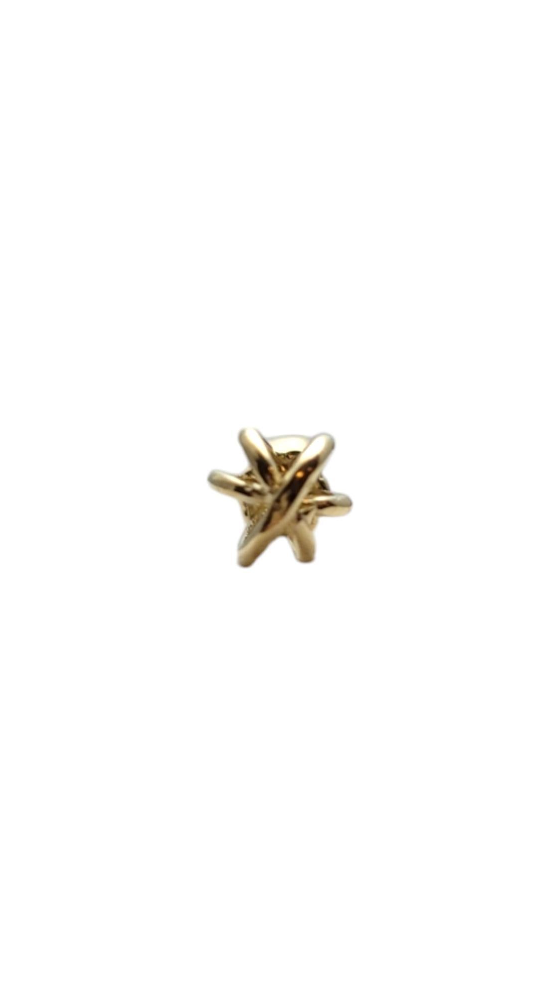 Charm en or jaune 14 carats avec un fouet #20736 en vente 1