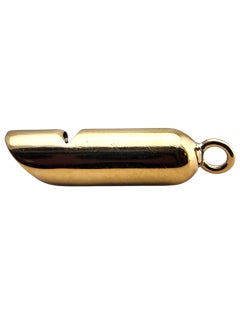14 Karat Yellow Gold Whistle Charm #23918