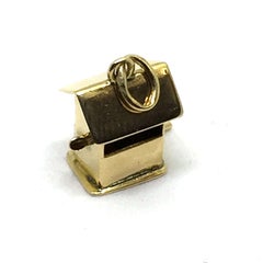 14 Karat Yellow Gold Wishing Well Charm