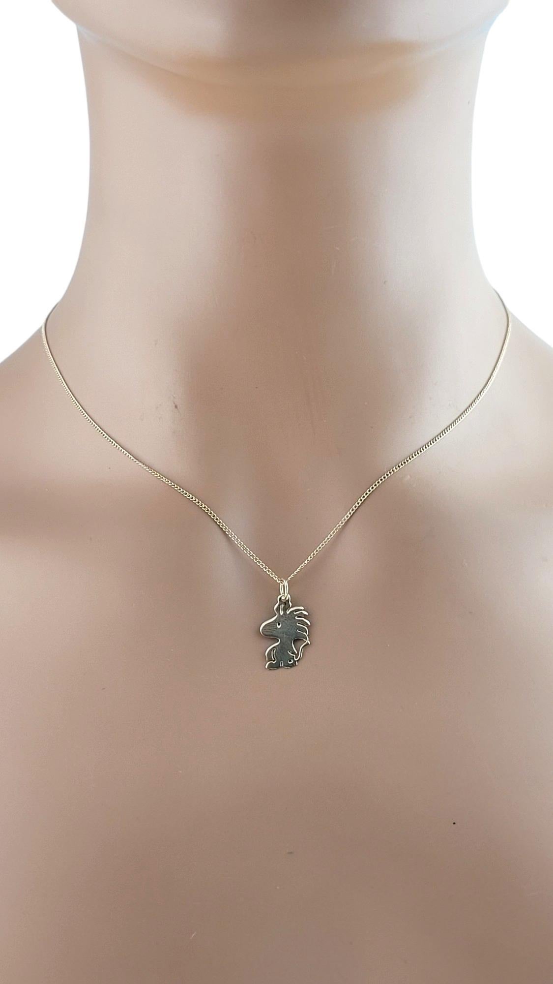 14 Karat Yellow Gold Woodstock Charm #18214 3