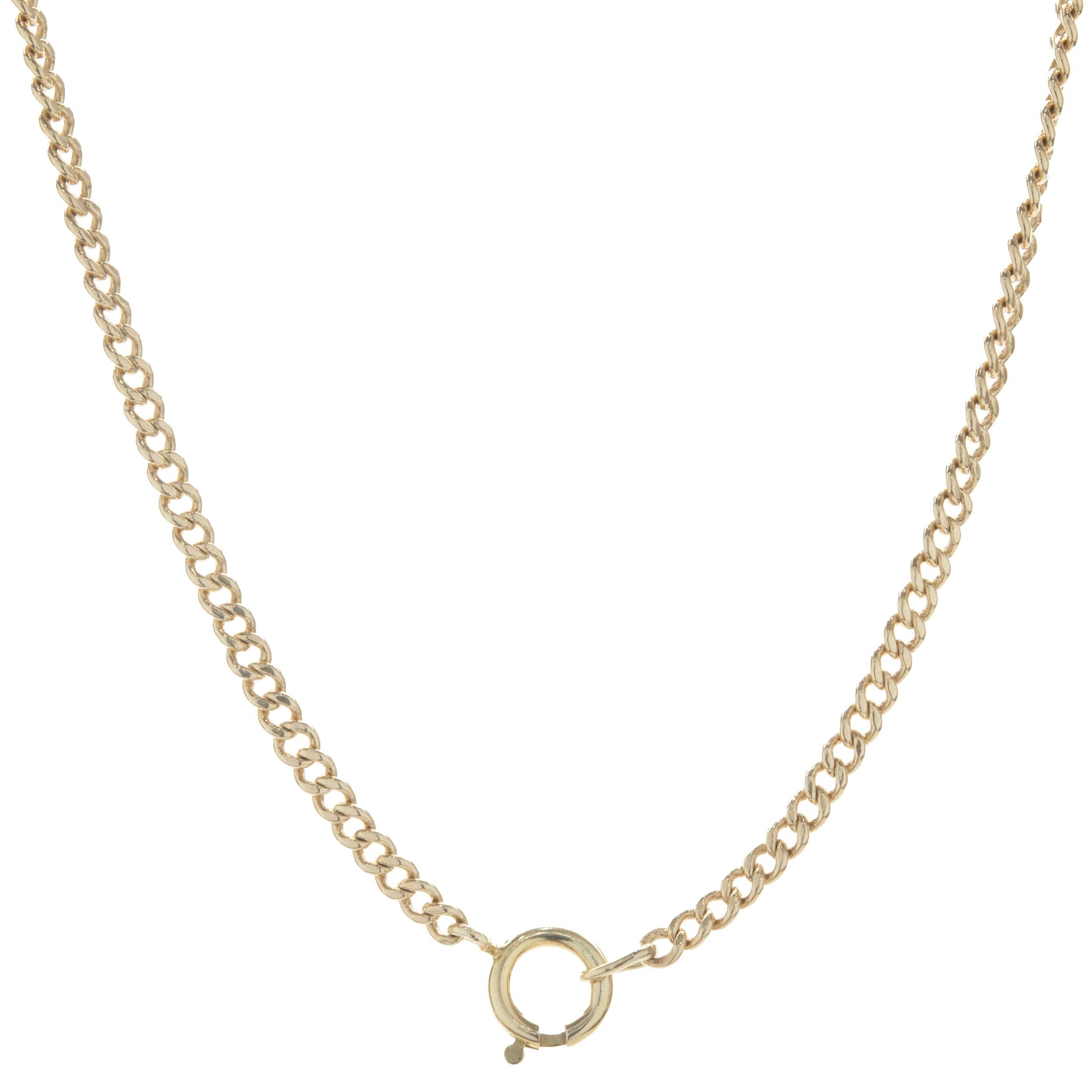 Donna Collana Zodiaco Leone in oro giallo 14 carati